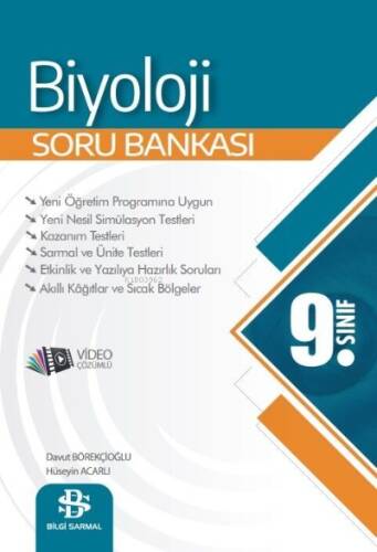 Bilgi Sarmal 9. Sınıf Biyoloji Soru Bankası - 1