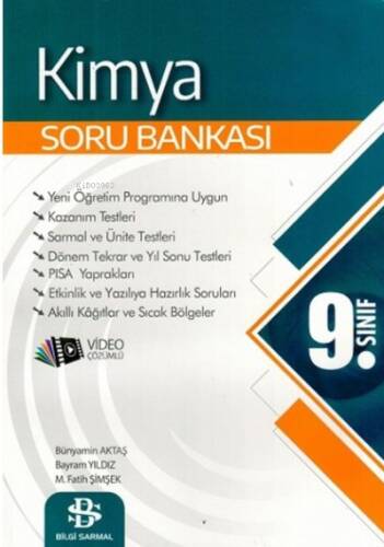 Bilgi Sarmal 9. Sınıf Kimya Soru Bankası - 1