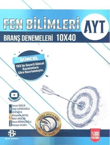 Bilgi Sarmal AYT Fen Bilimleri 10 x 40 Branş Denemeleri - 1