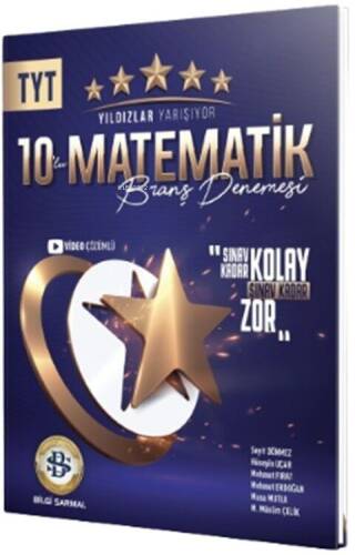 Bilgi Sarmal TYT Matematik Yıldızlar Yarışıyor 10 lu Branş Denemesi - 1