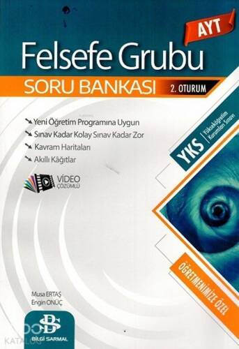 Bilgi Sarmal Yayınları AYT Felsefe Grubu Soru Bankası Bilgi Sarmal - 1