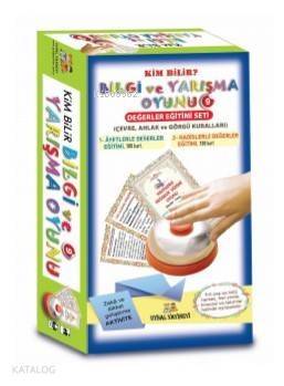 Bilgi ve Yarışma Oyunu - 9 - Değerler Eğitimi Seti Kim Bilir?; 1-Ayetlerle Değerler Eğitimi , 2-Hadislerle Değerler Eğitimi - 1