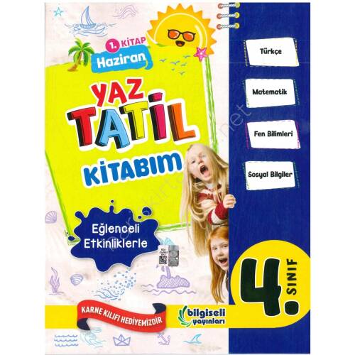 Bilgiseli 4. Sınıf Yaz Tatil Kitabım - 1