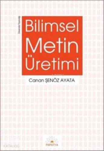 Bilimsel Metin Üretimi - 1