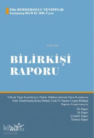 Bilirkişi Raporu - 1