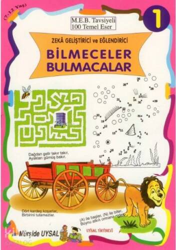 Bilmeceler (10 Kitap, Takım); 8 Yaş ve Üstü (b. Boy) - 1