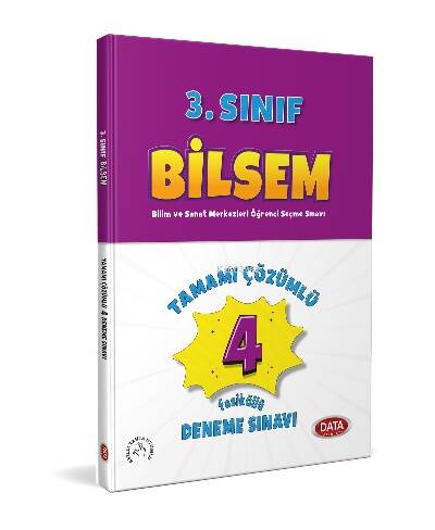 Bilsem 3 Sınıf Tamamı Çözümlü 4 Fasiksül Deneme Sınav - 1