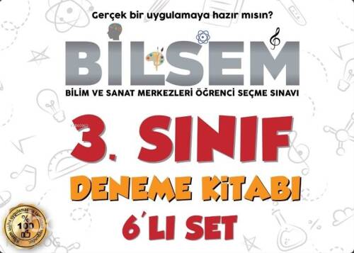 Bilsem 3.Sınıf Deneme Kitabı 6'lı Set - 1