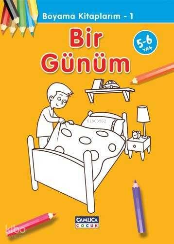 Bir Günüm; Boyama Kitaplarım 1 - 1