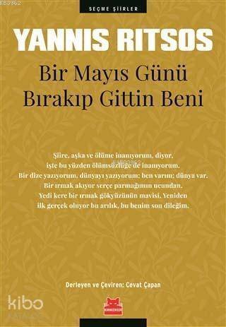 Bir Mayıs Günü Bırakıp Gittin Beni; Seçme Şiirler - 1