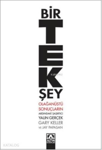 Bir Tek Şey - 1