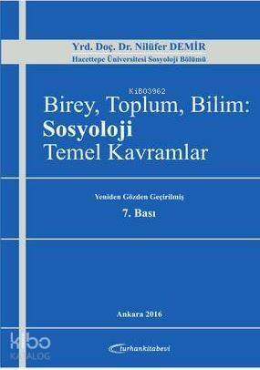 Birey, Toplum, Bilim: Sosyoloji Temel Kavramlar - 1