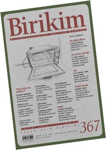 Birikim Aylık Sosyalist Kültür Dergisi Sayı ; 367 Kasım 2019 - 1