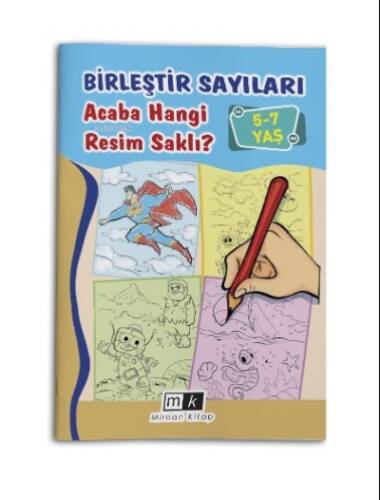 Birleştir Sayıları Acaba Hangi Resim Saklı ? 5-7 Yaş - 1