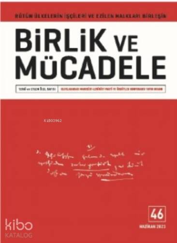 Birlik ve Mücadele Sayı: 46 - 1