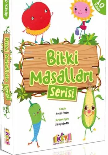 Bitki Masalları Serisi (10 Kitap+HDS) (Her Biri 24 Sayfa) - 1