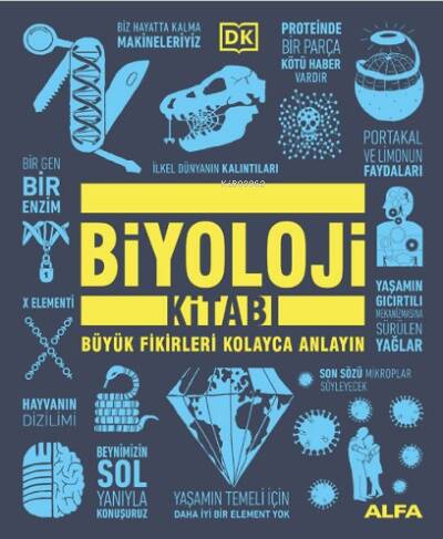 Biyoloji Kitabı ;büyük Fikirleri Kolayca Anlayın - 1