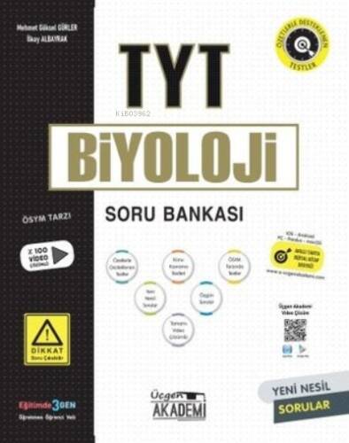 Biyoloji - Soru Bankası - 1