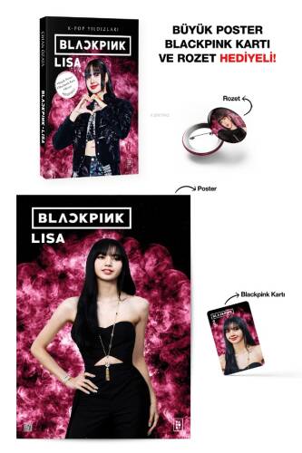 Blackpink Lisa - K-Pop Yıldızları - 1