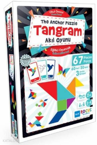 Blue Focus Tangram - Akıl Oyunu;67 Parça - 1