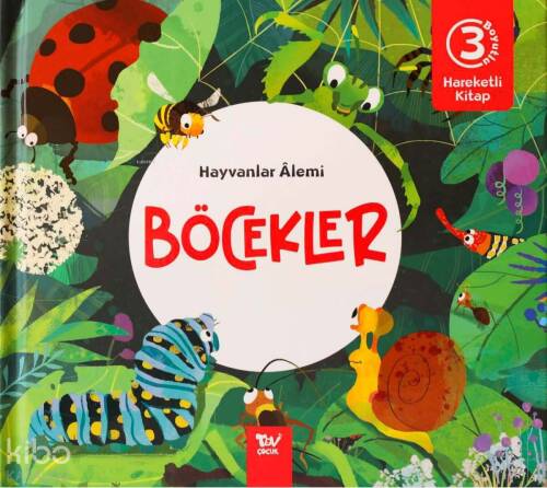 Böcekler Hayvanlar Alemi - Hareketli 3D Kitap - 1