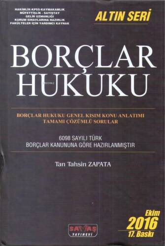 Borçlar Hukuku - 1