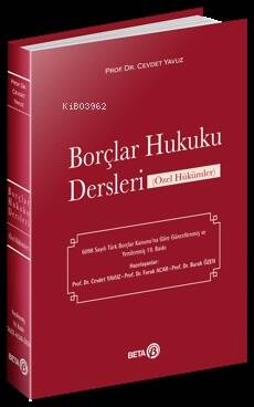 Borçlar Hukuku Dersleri (Özel Hükümler) - 1