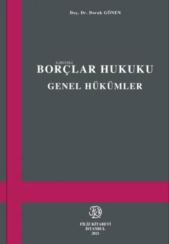 Borçlar Hukuku Genel Hükümler - 1