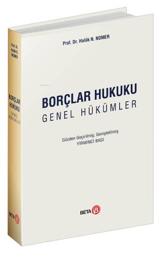 Borçlar Hukuku Genel Hükümler - 1