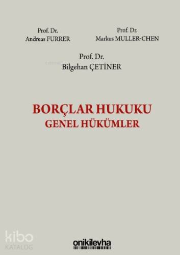 Borçlar Hukuku Genel Hükümler - 1