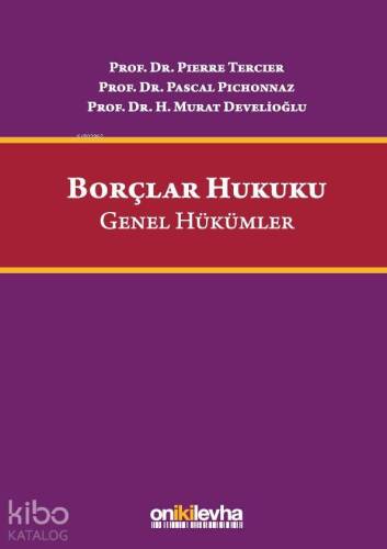 Borçlar Hukuku Genel Hükümler - 1