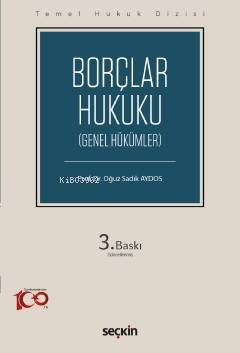 Borçlar Hukuku (Genel Hükümler) (THD) - 1