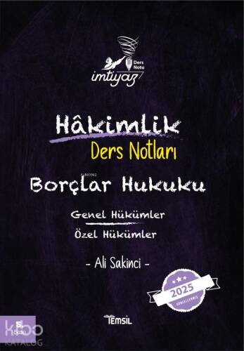 Borçlar Hukuku;Genel Hükümler- Özel Hükümler - 1