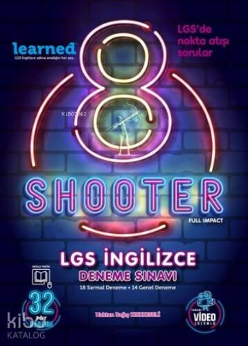 Borealıs 8.Sınıf Shooter Lgs İngilizce 32 Föy Deneme Video Çözümlü - 1