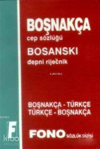 Boşnakça / Türkçe - Türkçe / Boşnakça Cep Sözlüğü - 1