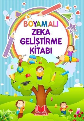 Boyamalı Zeka Geliştirme Kitabı; 3 - 4, Yaş - 1