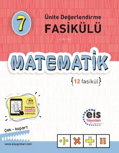 Bry - Birey Eğitim Yayınları 7.Sınıf Ünite Değerlendirme Fasikülü (112) Matematik - 1