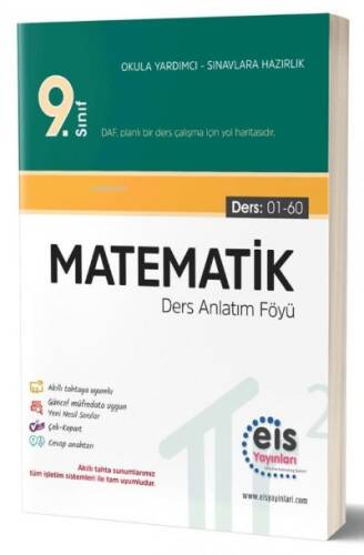 Bry - Birey Eğitim Yayınları 9.Sınıf DAF Matematik - 1