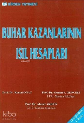 Buhar Kazanlarının Isıl Hesapları - 1