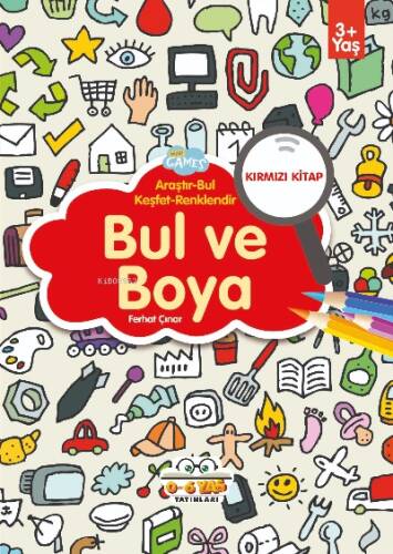 Bul ve Boya Kırmızı Kitap - 1