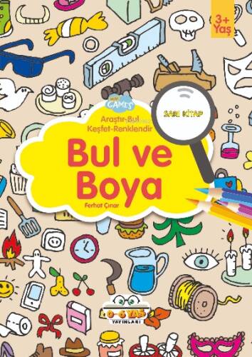 Bul ve Boya Sarı Kitap - 1