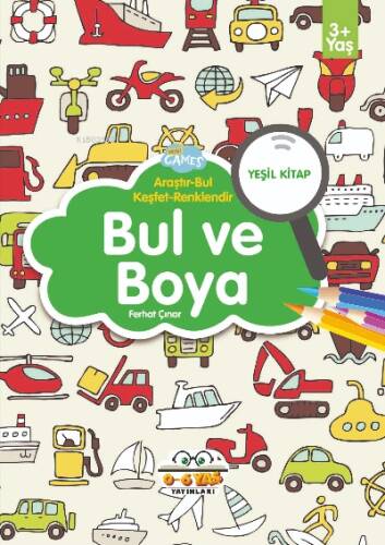 Bul ve Boya Yeşil Kitap - 1