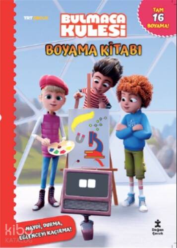 Bulmaca Kulesi Boyama Kitabı - 1