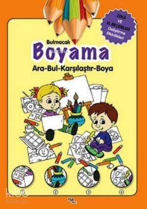 Bulmacalı Boyama; Ara - Bul - Karşılaştır - Boya - 1