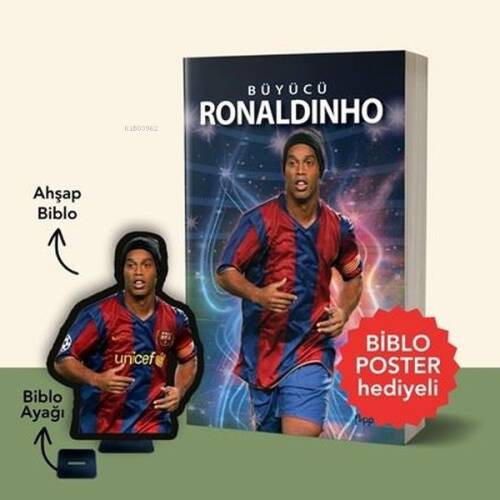 Büyücü Ronaldinho - Biblo Poster Hediyeli - 1