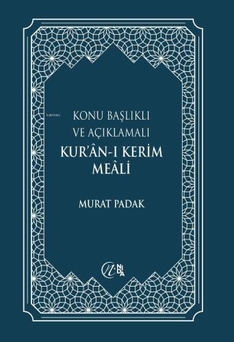 (Büyük Boy) Konu Başlıklı Ve Açıklamalı Kur’an-ı Kerim Meali - 1