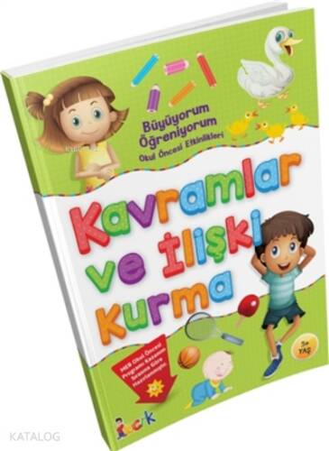 Büyüyorum Öğreniyorum Okul Öncesi Etkinlikleri Kavramlar Ve İlişki Kurma - 1