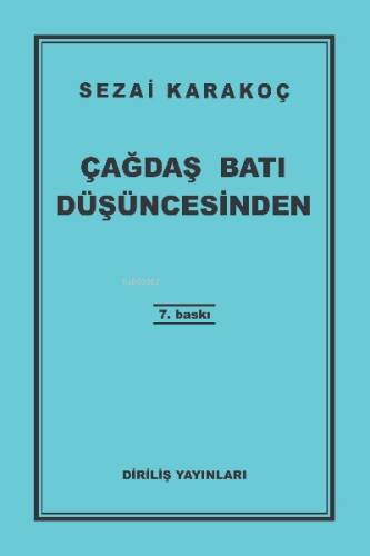 Çağdaş Batı Düşüncesinden - 1