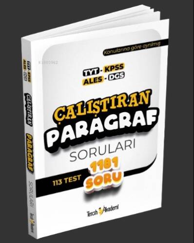 Çalıştıran Paragraf Soru Bankası - 1