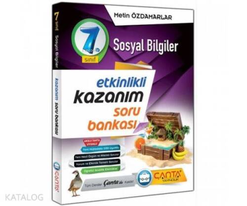 Çanta 7.Sınıf Kazanım Sosyal Bilgiler Soru Bankası - 1